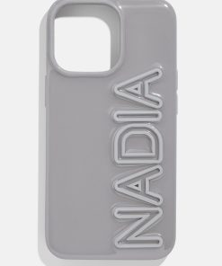 Fine Line Custom IPhone Case - Gray