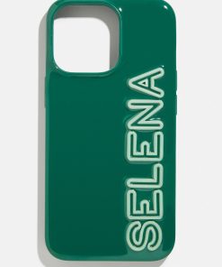 Fine Line Custom IPhone Case - Green