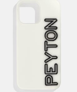 Fine Line Custom iPhone Case - White/Black