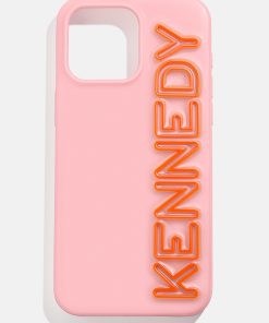 Fine Line Custom iPhone Case - Blush/Orange