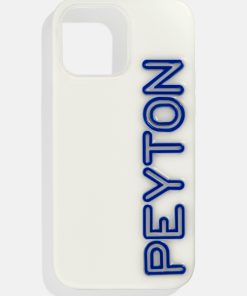 Fine Line Custom Phone Case - White/Blue