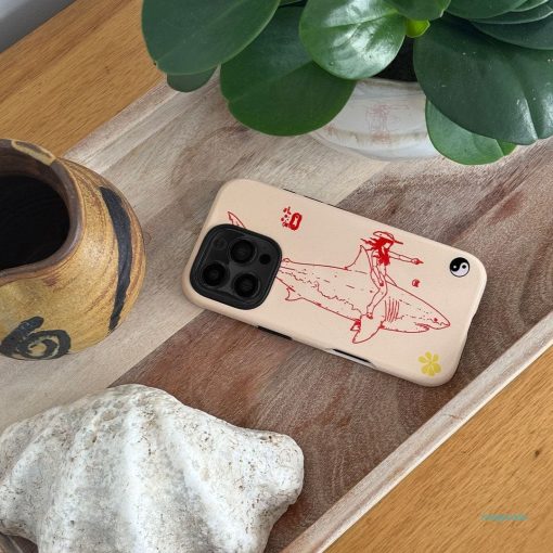 1800-Busy-Rn in Cream Printed Phone Cases by Easty Beasty - The Dairy