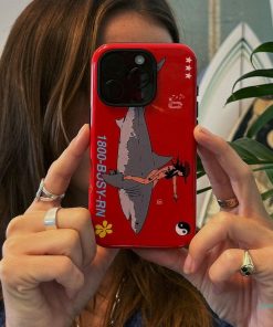 1800-Busy Rn in Red Printed Phone Cases by Easty Beasty - The Dairy