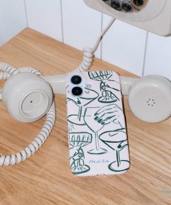 Cheers Printed Phone Cases by Phthalo Ruth - The Dairy