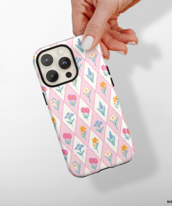 Tough Phone Case - Spring Tiles