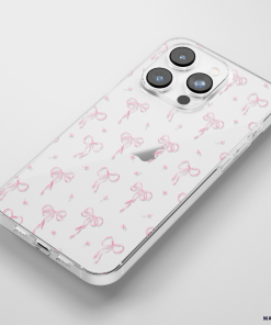 Clear Phone Case - Dainty Bows
