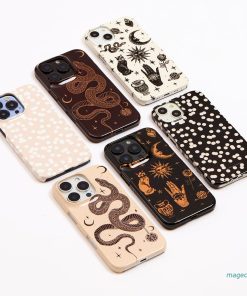 Mini Confetti Noir Printed Phone Cases by Veronica Tucker - The Dairy