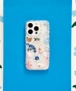 Clear Phone Case - Beach Girl Summer
