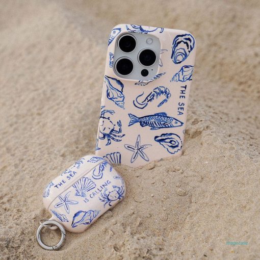 Sea Call Printed Phone Cases by Cass Deller - The Dairy