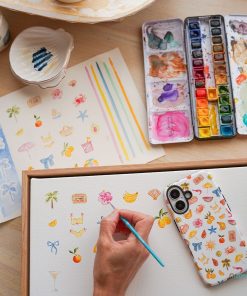 Summer Icons Printed Phone Cases by Cass Deller - The Dairy
