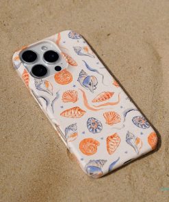 Shells Swirls Printed Phone Cases by Cass Deller - The Dairy
