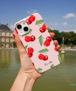 Cherry Rose Printed Phone Cases by Kerrie Hess - The Dairy