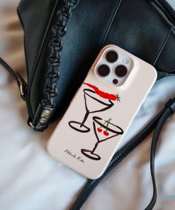 Chili Cherry Printed Phone Cases by Phthalo Ruth - The Dairy