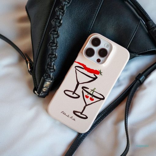 Chili Cherry Printed Phone Cases by Phthalo Ruth - The Dairy