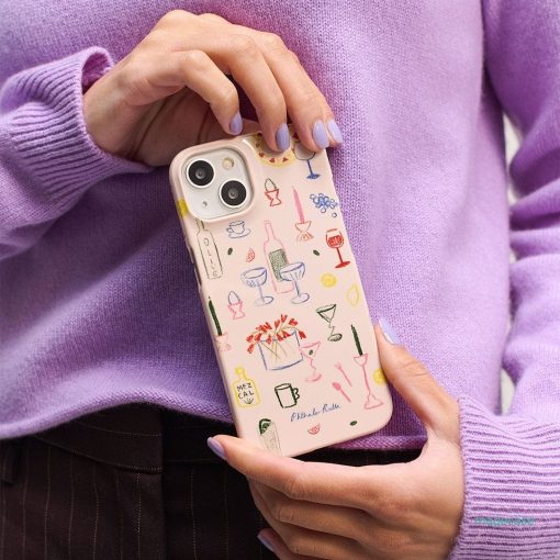 Dinnerware Printed Phone Cases by Phthalo Ruth - The Dairy