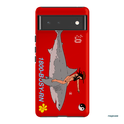 1800-Busy Rn in Red Printed Phone Cases Google Pixel 6 / Armoured by Easty Beasty - The Dairy