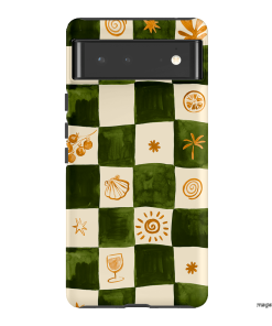 Afternoon Mezze Printed Phone Cases Google Pixel 6 / Armoured by Charlie Taylor - The Dairy