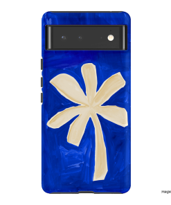 Bleu Palm Printed Phone Cases Google Pixel 6 / Armoured by Charlie Taylor - The Dairy
