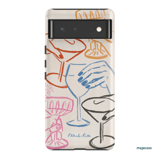 Cheers Multi Printed Phone Cases Google Pixel 6 / Armoured by Phthalo Ruth - The Dairy