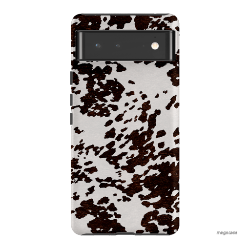 Cowhide Charm Printed Phone Cases Google Pixel 6 / Armoured by The Dairy - The Dairy