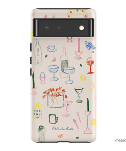 Dinnerware Printed Phone Cases Google Pixel 6 / Armoured by Phthalo Ruth - The Dairy