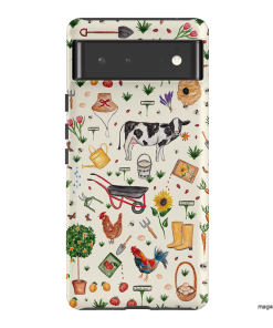 Farm Stay Printed Phone Cases Google Pixel 6 / Armoured by BG. Studio - The Dairy