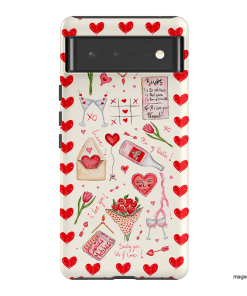 Love Note Printed Phone Cases Google Pixel 6 / Armoured by BG. Studio - The Dairy
