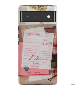 Missed Call Printed Phone Cases Google Pixel 6 / Armoured by Jasmine Dowling - The Dairy