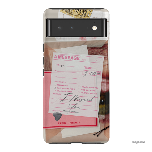 Missed Call Printed Phone Cases Google Pixel 6 / Armoured by Jasmine Dowling - The Dairy
