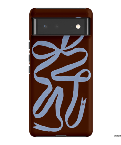 Mocha Ribbon Printed Phone Cases Google Pixel 6 / Armoured by Jasmine Dowling - The Dairy