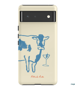 Mootini Blue Printed Phone Cases by Phthalo Ruth - The Dairy