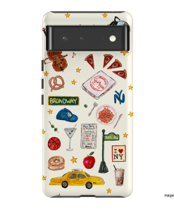 NYC Light Printed Phone Cases Google Pixel 6 / Armoured by BG. Studio - The Dairy