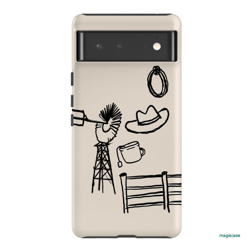 Outstation Printed Phone Cases Google Pixel 6 / Armoured by Nardurna - The Dairy