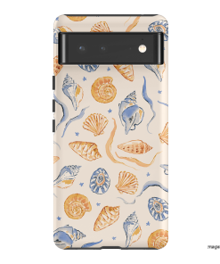 Shells & Swirls Printed Phone Cases by Cass Deller - The Dairy