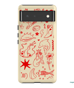 Spiced Cowboy Cream Printed Phone Cases Google Pixel 6 / Armoured by Easty Beasty - The Dairy