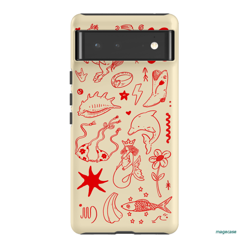 Spiced Cowboy Cream Printed Phone Cases Google Pixel 6 / Armoured by Easty Beasty - The Dairy
