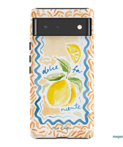 Dolce Far Niente Printed Phone Cases Google Pixel 6 / Armoured by Cass Deller - The Dairy