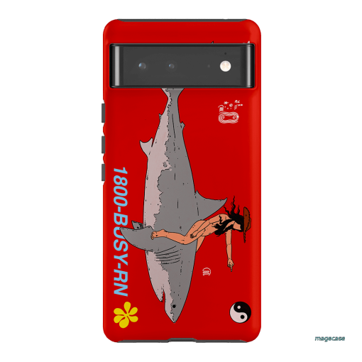 1800-Busy Rn in Red Printed Phone Cases Google Pixel 6 Pro / Armoured by Easty Beasty - The Dairy
