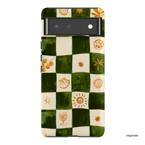 Afternoon Mezze Printed Phone Cases Google Pixel 6 Pro / Armoured by Charlie Taylor - The Dairy