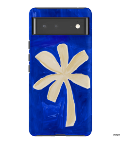 Bleu Palm Printed Phone Cases Google Pixel 6 Pro / Armoured by Charlie Taylor - The Dairy