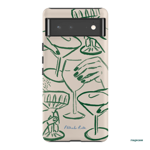 Cheers Printed Phone Cases Google Pixel 6 Pro / Armoured by Phthalo Ruth - The Dairy