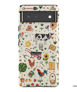 Farm Stay Printed Phone Cases Google Pixel 6 Pro / Armoured by BG. Studio - The Dairy