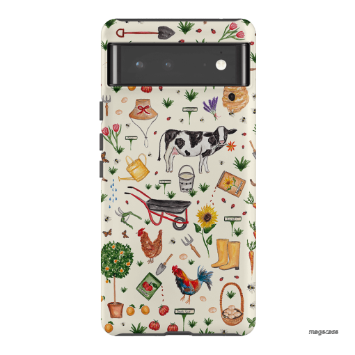 Farm Stay Printed Phone Cases Google Pixel 6 Pro / Armoured by BG. Studio - The Dairy