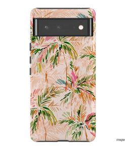 Hawaiian Palms Printed Phone Cases Google Pixel 6 Pro / Armoured by Cass Deller - The Dairy