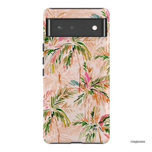 Hawaiian Palms Printed Phone Cases Google Pixel 6 Pro / Armoured by Cass Deller - The Dairy