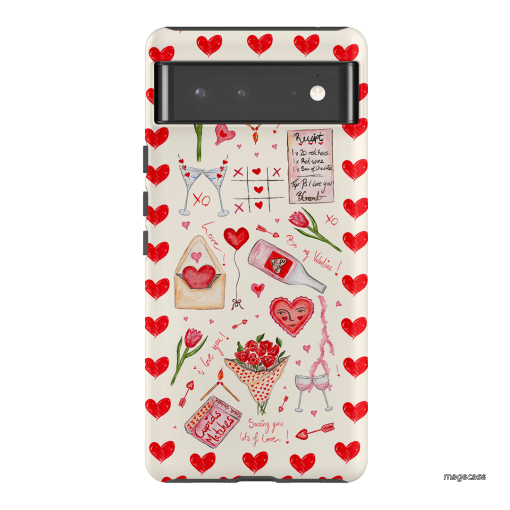 Love Note Printed Phone Cases Google Pixel 6 Pro / Armoured by BG. Studio - The Dairy