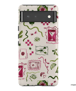 Martini Gal Printed Phone Cases Google Pixel 6 Pro / Armoured by Charlie Taylor - The Dairy