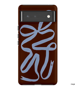 Mocha Ribbon Printed Phone Cases Google Pixel 6 Pro / Armoured by Jasmine Dowling - The Dairy