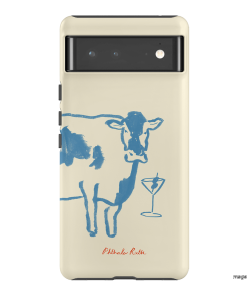 Mootini Blue Printed Phone Cases by Phthalo Ruth - The Dairy