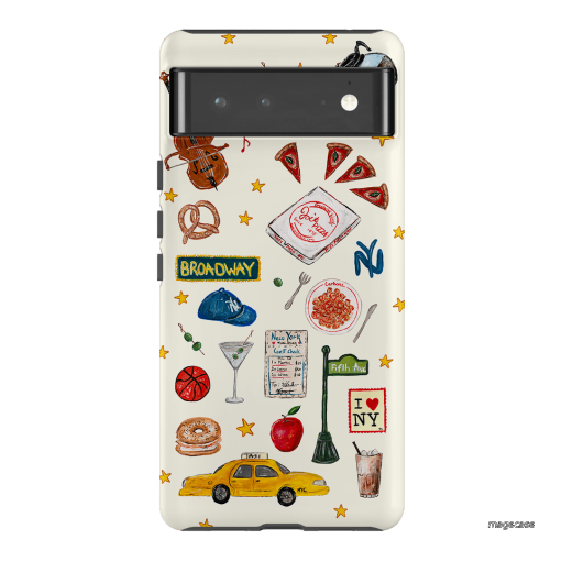 NYC Light Printed Phone Cases Google Pixel 6 Pro / Armoured by BG. Studio - The Dairy